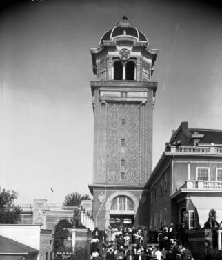 The original casino tower still exists today  